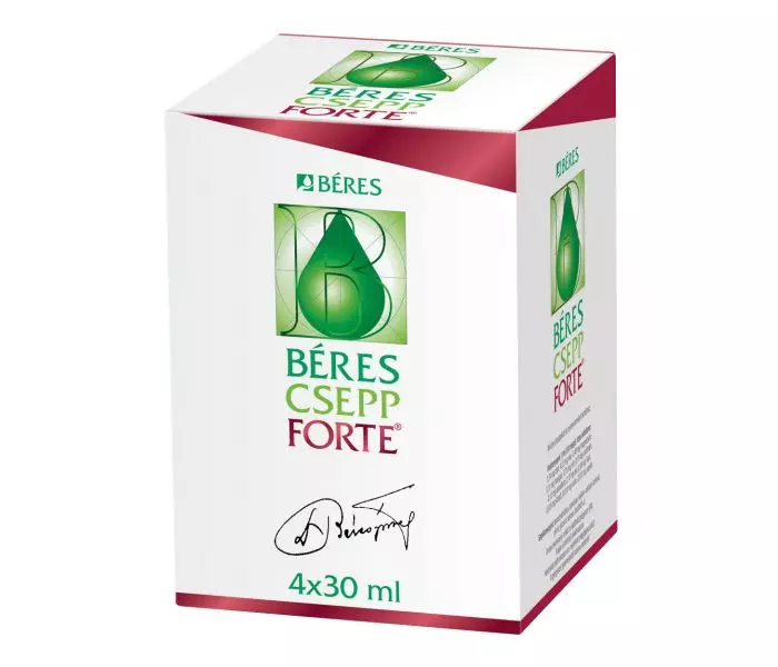 Béres Csepp Forte 4x30 ml + C-vitamin Béres 50 mg 120x